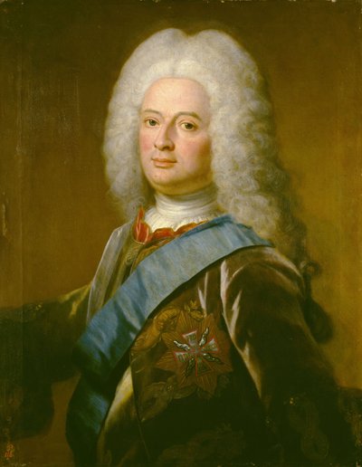 Porträt von Wilhelm VIII., Landgraf von Hessen-Kassel von Philip van Dijk